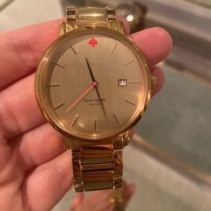Kate spade watch, rose gold.